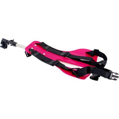 Tragbarer Schirmhalter mit verstellbarer Halterung für Outdoor-Aktivitäten (Kajakfahren, Radfahren), rot (1/5)
