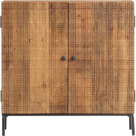 Maison Exclusive - Credenza 75x30x75 cm in Legno Massello di Mango (1/5)