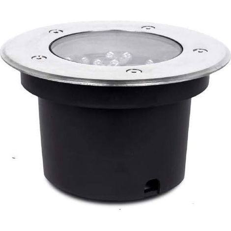 TrAdE Shop Traesio - Faretto Led Segnapassi Watt Giardino Ip65 Calpestabile Per Esterno Impermeabile - -Bianco Caldo-12 Watt (1/3)
