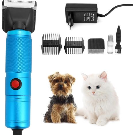 Tondeuse chien/chat pour tous types de poils - Moteur puissant 280W, vitesse réglable 2000-6000RPM, fonctionnement silencieux - Accessoires Inclus (1/5)