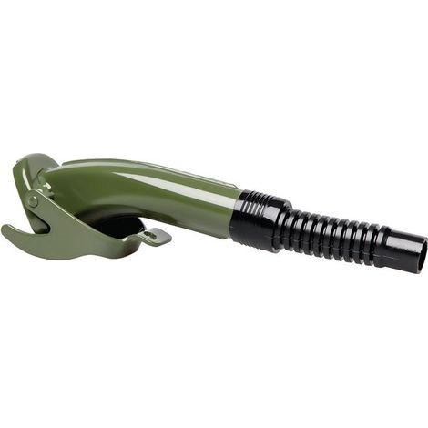Ausgießstutzen f.Benzin/Diesel o.Fehlbetankungssperre L.280mm B.68mm grün VALPRO (1/4)