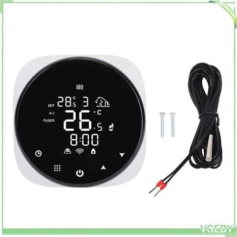 Thermostat de chauffage au sol WiFi - FAFEICY - Intelligent - Écran LCD - Contrôle via application - Surveillance temps réel (1/4)