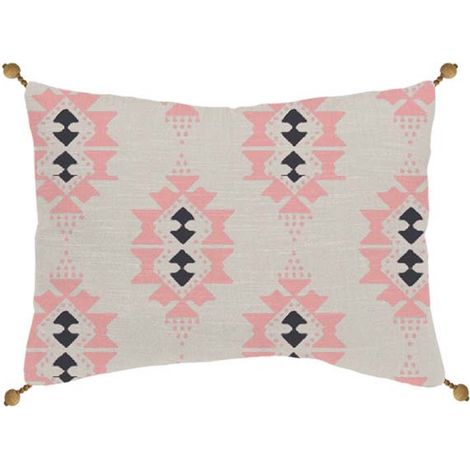Coussin à motif ethnique en coton 30x50cm (1/2)