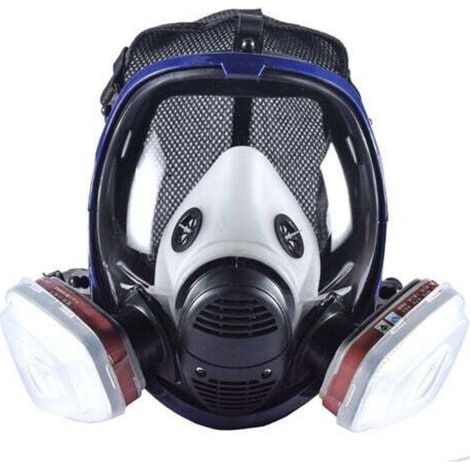 Masque respiratoire complet pour peinture, produits chimiques et protections professionnelles, équipement de protection individuelle pour travaux et usages professionnels (1/5)