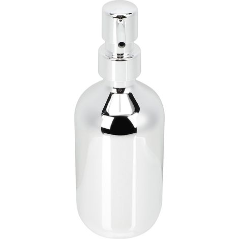 Plastic Lotion and Shampoo Dispenser Pump Silver Color (1/5)