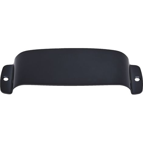 Couvercle de protection en alliage pour micro basse, dimensions 129x48.8x19mm, pièce détachée noire (1/4)
