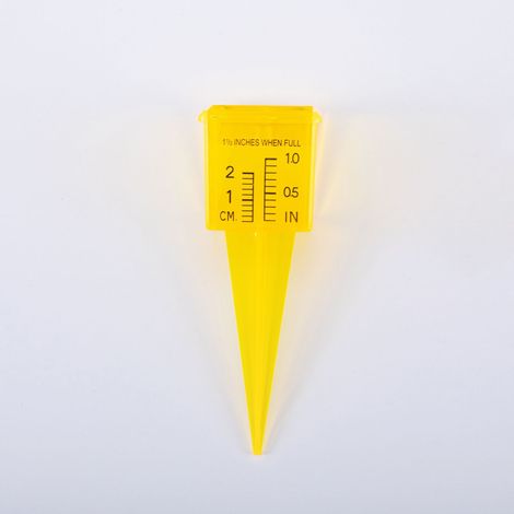 BEBUSINGOTO 10er-Pack Regenmesser für den Außenbereich, 1,5-Zoll-Sprinklermesser, Rasenwassermesser für Regen mit weitem Mund, Wassermesswerkzeug für Gartenrasendekoration (1/5)