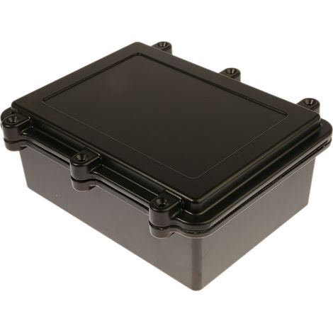 Boîtier RS PRO en Fonte d'aluminium, 200 x 150 x 75mm, Noir IP67, Blindé ( Prix pour 1 ) (1/5)