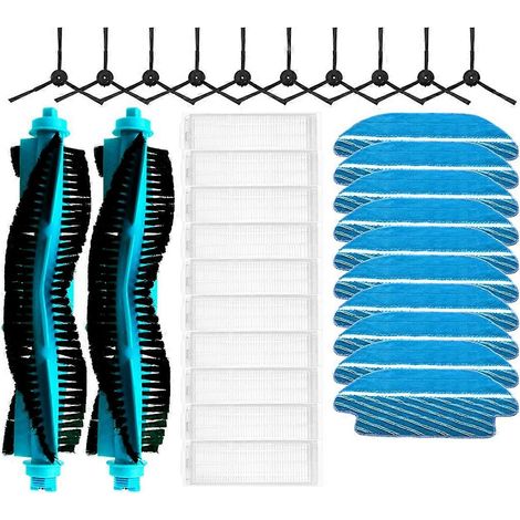 Proscenic M6 Pro aspirateur robot rechange accessoire brosses principale/latérale filtre HEPA lavage (32 ) (1/5)