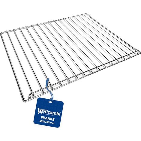 Griglia Interna Acciaio per Forno Franke, Dimensioni: 452x385mm - 133.0298.849 - Modelli Compatibili: CF55MCO AX97MXT CM74MGF DG96MXA KR72MOA (1/5)