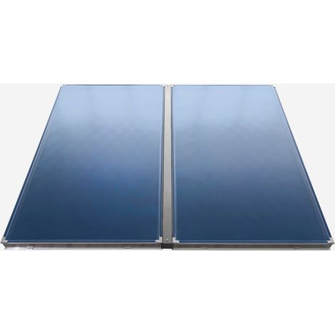 Weishaupt Flachkollektor Typ WTS-F2 Ausf. K3, horizontal alu natur - 48025001 von Weishaupt