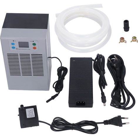 Refroidisseur et Chauffe-eau Électronique pour Aquarium 100W, Pompe 220V, Dispositif Digital de Refroidissement et Chauffage de l'Eau, Prise UE, AC 100-240V (1/5)