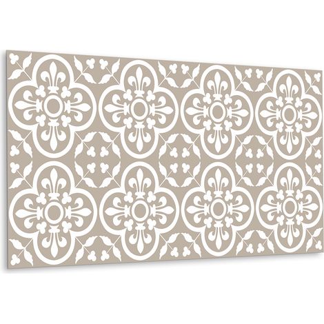 Panneau mural en vinyle autocollant - Lambris PVC - 100 cm x 50 cm - Thèmes de cartes (1/5)