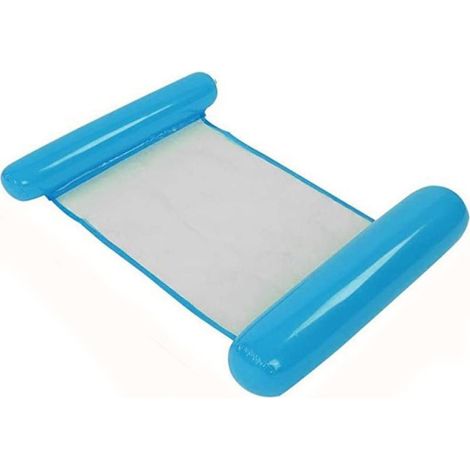 Schwimmende Hängematte – Aufblasbare Poolmatratze – Multifunktional (Hängematte/Liegestuhl/Sportsattel/Strandmatte) – 1 Stück (1/5)