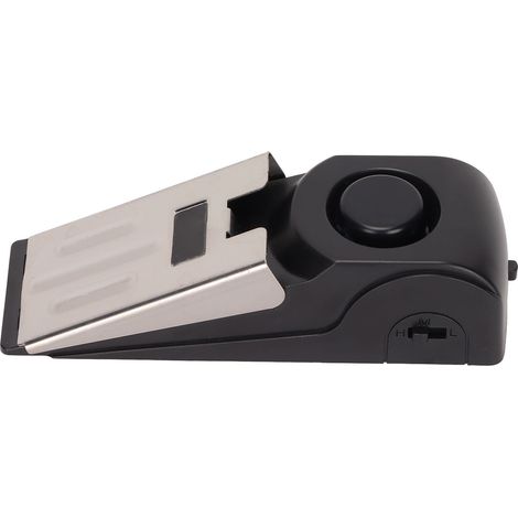 Alarme de Porte 120dB avec Arrêt-Porte et Sensibilité Réglable 3 Niveaux pour Voyage Hôtel Maison (1/5)