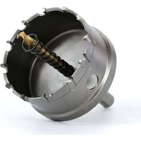 Scie Cloche Bi-métal, 42 mm Carbure TCT en Acier Inoxydable de Qualité Industrielle, Scie Trépan Alliage Métallique en Acier à Grande Vitesse pour Métal,Alliage Aluminium,Plastique,Bois (1/5)
