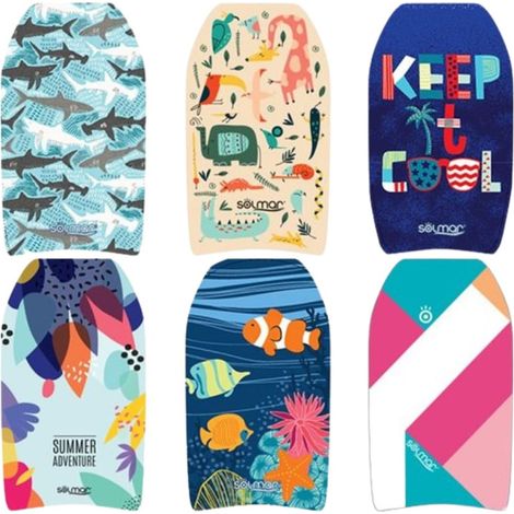 TRADE SHOP - Tavoletta Nuoto Junior 84 Cm Galleggiante Piscina Eps Fantasia - (1/2)