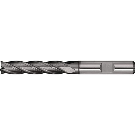 TECWERK Schaftfräser D844 TypN D.12mm Einsatz-L.63mm HSSCo8 TiCN Weldon Z.4 lang TECWERK