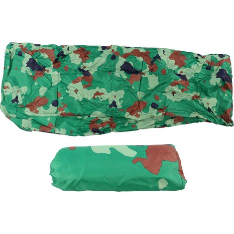 Housse de tondeuse imperméable Oxford anti-poussière camouflage pour tondeuse poussée, accessoire extérieur de jardin (1/5)