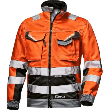 SIR SAFETY SYSTEM RUSH Veste de travail haute visibilité orange Taille 58