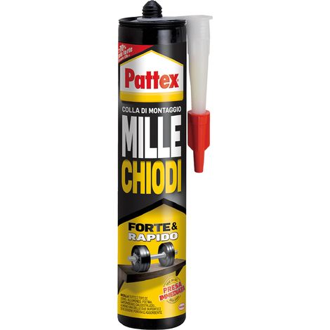 ADESIVO MILLECHIODI 'FORTE&RAPIDO' gr. 400 bianco- 12 pezzi  - PATTEX