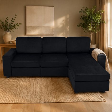 Sofá chaise longue con almacenaje 245,5 cm OKMYHOME (1/5)