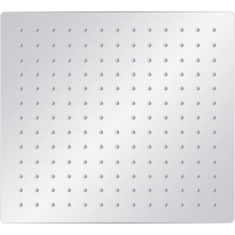 Maison Exclusive - Testa Doccia a Pioggia in Acciaio Inox 304 30x30cm Quadrata (1/5)