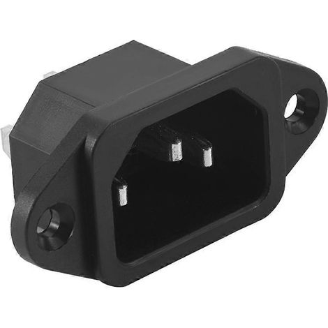 IEC 320 C14 Stecker, 3-polig, Leiterplatten-Stromanschlussbuchse