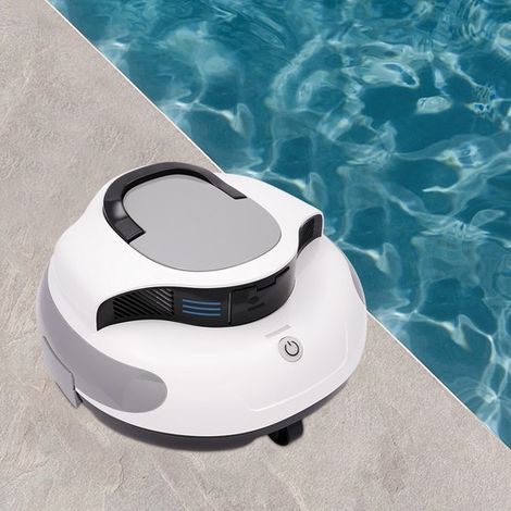 Automatic Robotic Cordless Swimming Pool Vacuum Robot Cleaner Cleaning Machine (1/5)