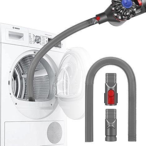Suceur pour Dyson V11 V10 V12 V15 V8 V7 V6 Aspirateur, Embout Suceur Plat Flexible Accessoire, Idéal pour Nettoyer la Sécheuse (1/5)