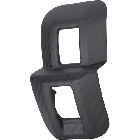 Kofferraumknopf-Abdeckmatte Trockene Carbonfaser-Beschichtung Kompatibel mit Subaru BRZ und Toyota GR86 ab 2022 Mattschwarz (1/5)