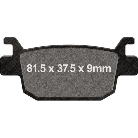 EBC SFAC415 Carbon-Bremsbeläge für Roller (Satz für 1 Bremsscheibe)