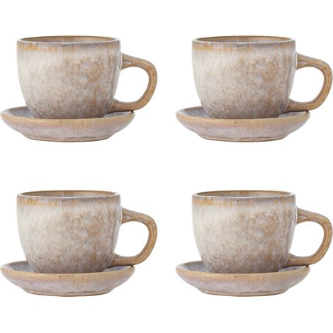 Bloomingville - Brenta Cup with Saucer - Rose