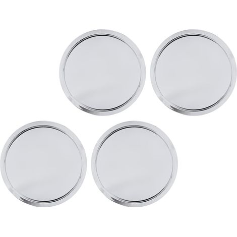 Lot de 4 Cache-moyeux en Plastique ABS de 75 Mm de Diamètre Extérieur et 65 Mm de Diamètre Intérieur, Capuchons Centraux pour Jantes avec Design Résistant aux Rayures et à la Pluie pour (1/5)