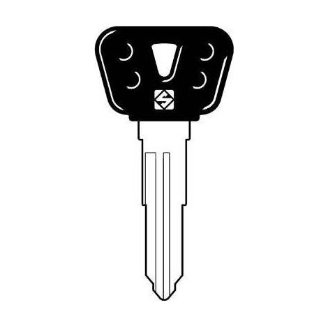 CHIAVE AUTO YAMAHA SUZUKI YH30RBP SILCA - ACCIAIO NICHELATO - 5 pezzi