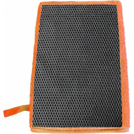 Gant d'argile ajouré orange de décontamination (1/5)
