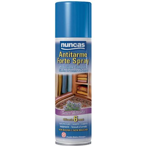 Répulsif antimites puissant 250ml – Élimine les mites adultes – Protection longue durée pour vêtements en laine – Parfum lavande – Nuncas (1/4)