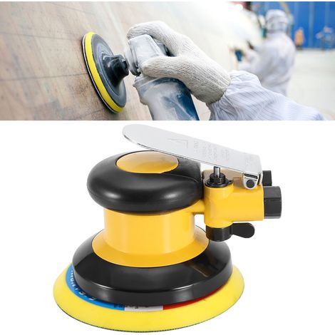 Ponceuse pneumatique portative 5 pouces, meuleuse et polisseuse, outil de polissage professionnel, 10 000 tr/min (1/5)