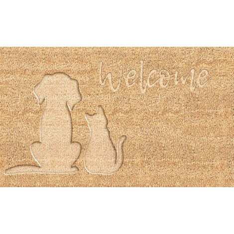 TAPIS COCO LEO THERMO PRESSE ENVERS PVC 45x75cm