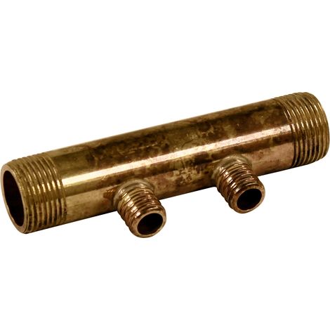 Collecteur 3/4" (20/27) Mâle - 2 départs pour tube PER Ø16 - entraxe 40mm