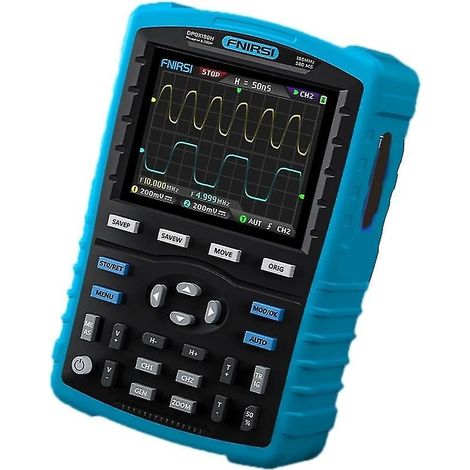 Oscilloscope numérique portable à double canal Dpox180h, générateur de signaux de fluorescence 2 en 1 (1/5)
