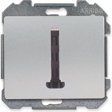 SIEMENS DELTA IRIS PRISE TÉLÉPHONE EN T SILVER SIE268232 (1/2)