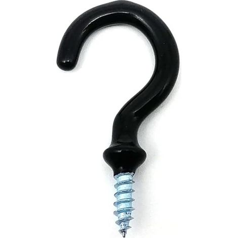 Crochet plafond, 48 mm, plastique, pour suspension et maison (1/5)