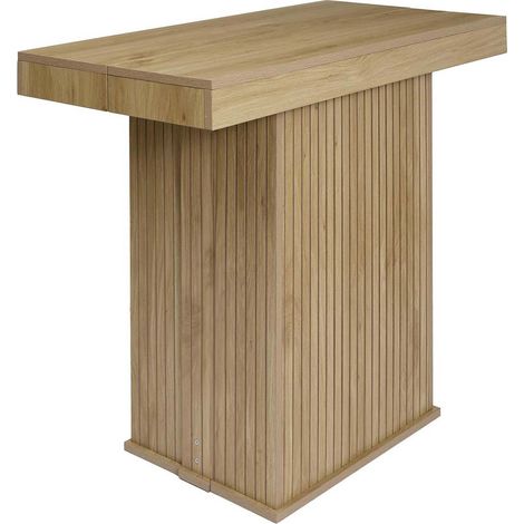 Console Table Extensible "Klaus" 47-235cm Marron