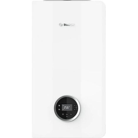 Junkers Bosch Chaudière à Condensation Junkers Bosch Condens 4300i 24/30 C GC4300iW 30 kW Méthane/GPL avec Kit d'Évacuation des ADAPTATEUR DE DÉDOUBLEMENT