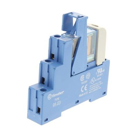 Relais d'interface 24V c.c., 1 RT, montage Rail DIN, série , 48 Series ( Prix pour 1 ) (1/2)