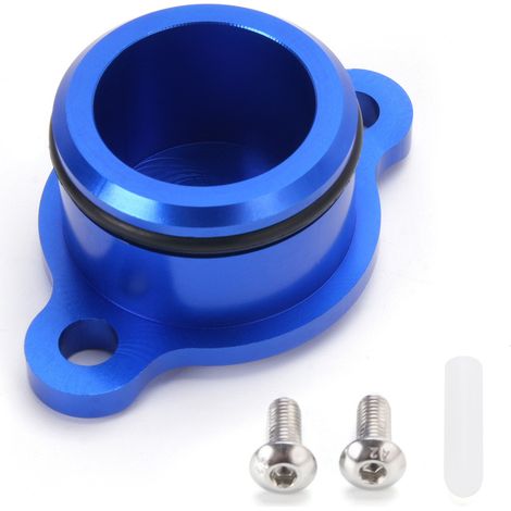 Automotive aftermarket parts for Yamaha PW50 and PW80 oil injection pumps - Remove blockage seal plug - Blue (1/4)