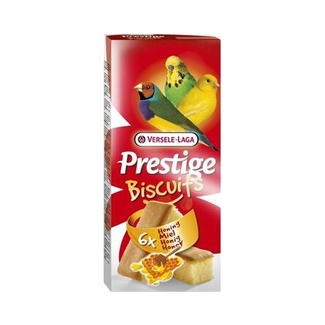 Versele-laga Prestige Biscuit Honey - Honigkekse für Vögel, 6 Stück.