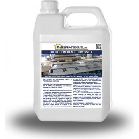 Cire de démoulage universelle - 2 L Incolore - MATPRO (1/3)