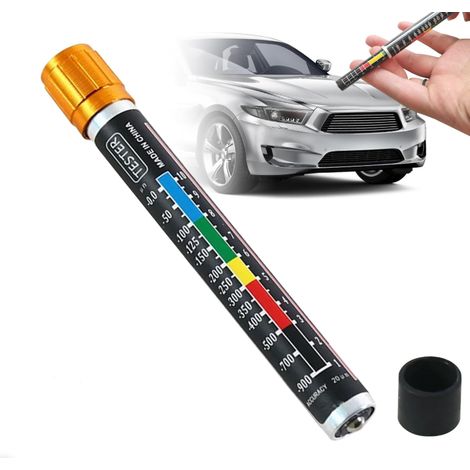 Appareil de mesure de l'épaisseur de peinture de voiture Appareil de mesure d'épaisseur de couche Appareil de mesure d'épaisseur de peinture